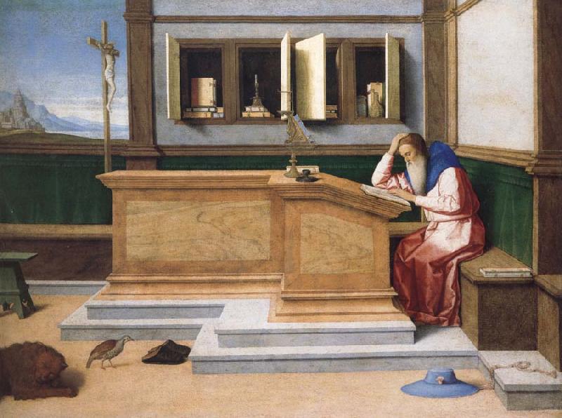 Vincenzo Catena Saint Jerome in His Study